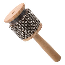 Cabasa Pequeno Infantil Com Alça Instrumento De Percussão Musical