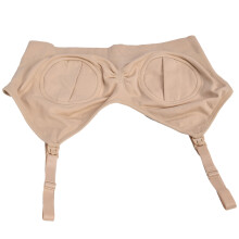 Reggiseno per pompaggio a mani libere senza fili per l'allattamento pelle L