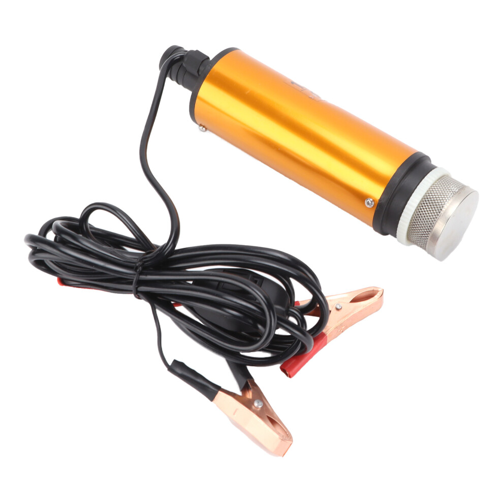 12V Dc Submersible Pump Portable 51Mm 30L/Min For Diesel Kerosene Water 7601358601098