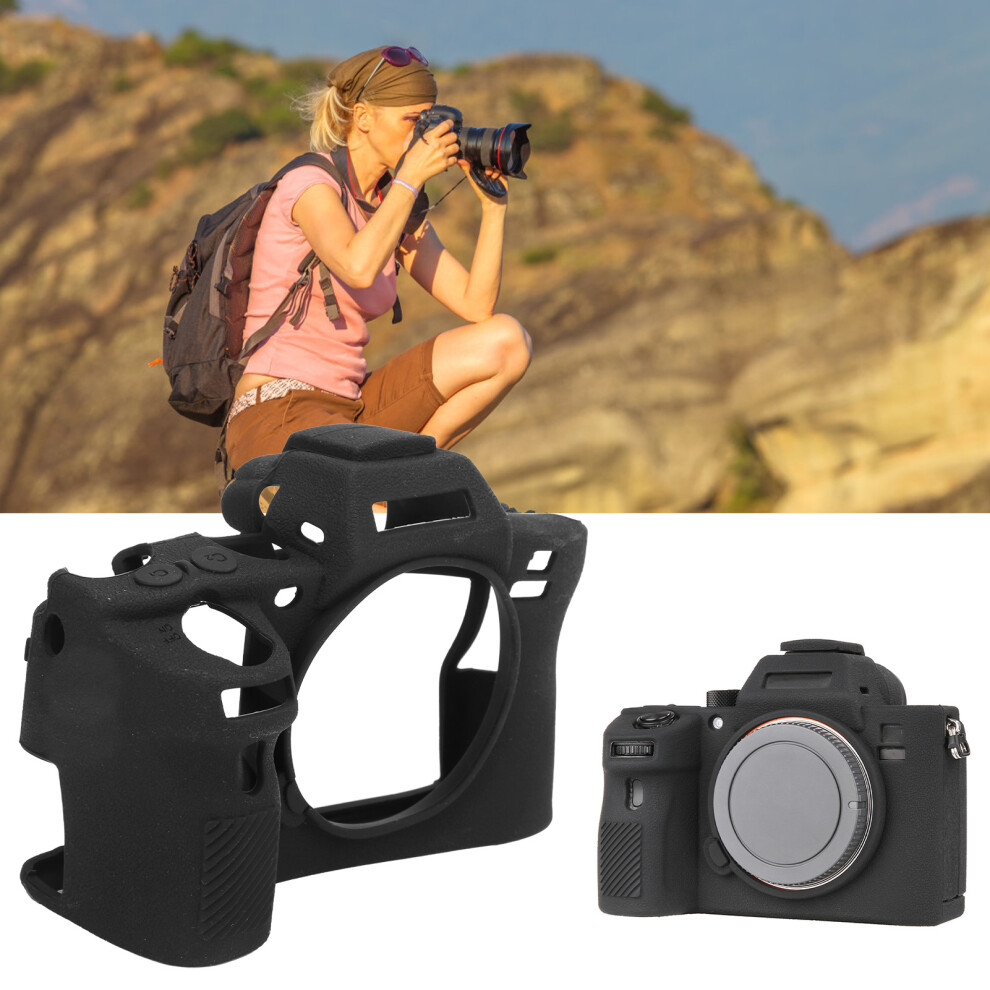 Silicone Camera Protective Cover For Sony A7ii A7sii A7rii Black 5071358602463
