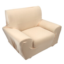 Fester beiger Polyester Couch-Sofa-Bezug-Protector passt auf Sitze von 90-140 cm