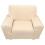 Fester beiger Polyester Couch-Sofa-Bezug-Protector passt auf Sitze von 90-140 cm 2