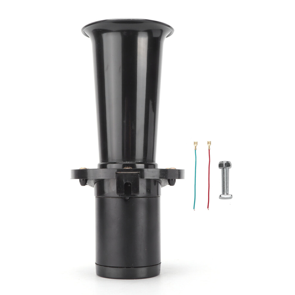 110Db 12V Vintage Air Horn For Cars Motorcycles Boats Black 7641358603494