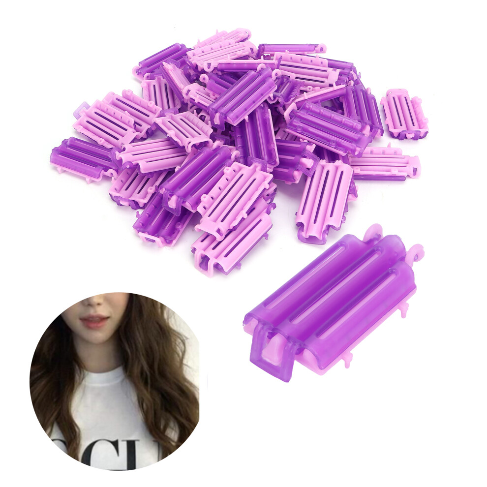 45pcs Hair Perm Rods for Effortless Natural Curls at Home & Salon
