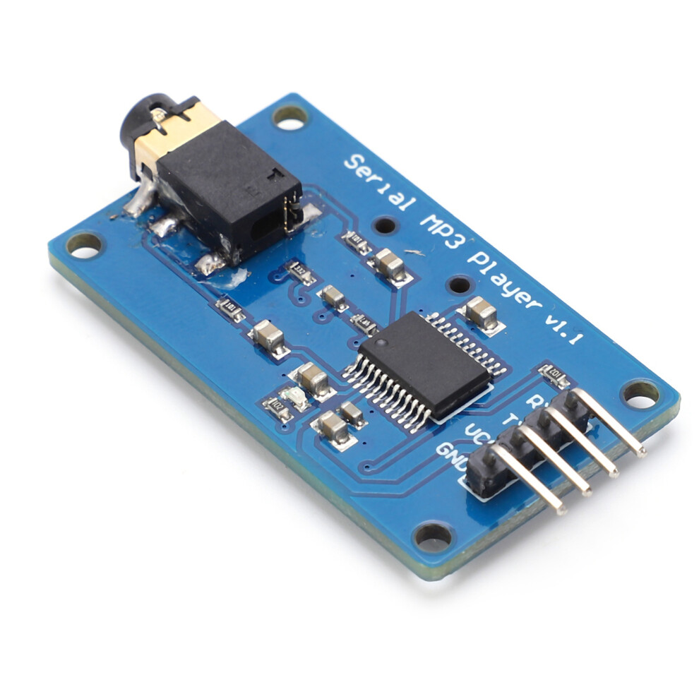Serial Mp3 Module Support Wav Files Adjustable Volume Electronic Music Player 8751358605943