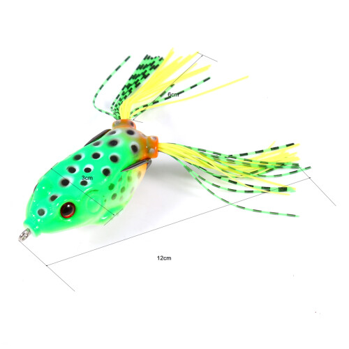 5 Stück Angelköder, Crankbaits, Weiche Plastikköder, Verschiedene Farben, 60mm