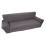 Graues 3-Sitzer Polyester Loveseat Sofabezug 190-230cm Schutz 1