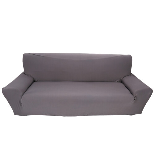 Graues 3-Sitzer Polyester Loveseat Sofabezug 190-230cm Schutz 1