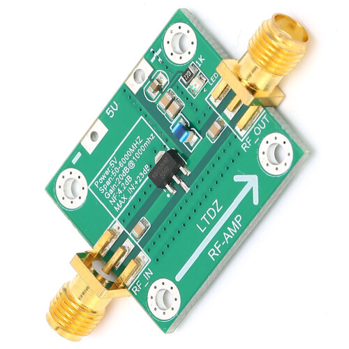 50M-6000MHz RF Power Amplifier Module 20dB Gain PCB 2