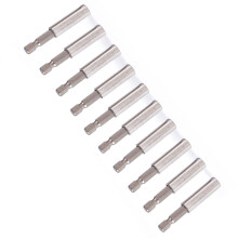 Phosphatisierte 10 Stück 1/4" Sechskant-Bohrfutterhalter für Rostbeständigkeit