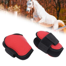 Horse Tendon Boots Fetlock Protectors Red Hind M PU Shell | Horse Riding Gear