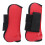 Horse Tendon Boots Fetlock Protectors PU Shell Red Front M Size 2