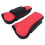 Horse Tendon Boots Fetlock Protectors PU Shell Red Front M Size 15