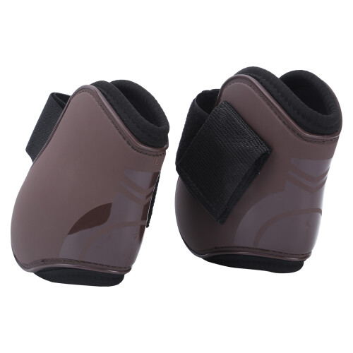 Horse Leg Guard PU Elastic Thickened Obstacle Protector Brown M