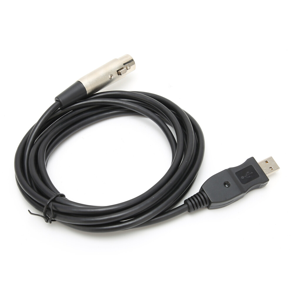 Usb Male To Xlr Female Adapter Cable 3M For Studio Recording 7601358613893