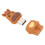 Clé USB en forme de poupée cheval 16 Go ABS USB-A 15