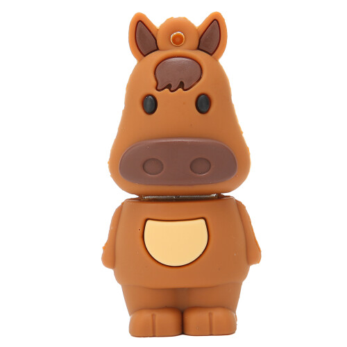 Clé USB en forme de poupée cheval 16 Go ABS USB-A 1