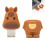 Clé USB en forme de poupée cheval 16 Go ABS USB-A 7
