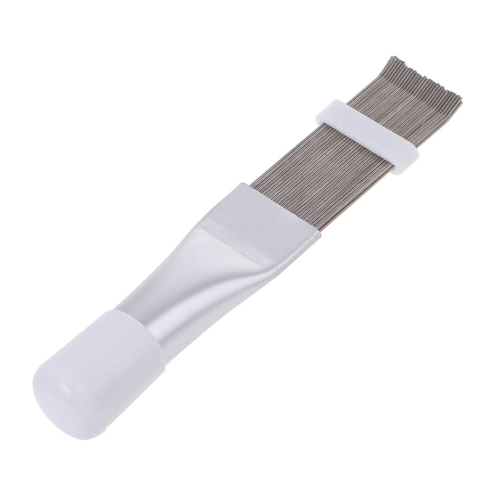 Refrigerator & Hvac Fin Cleaning Set 2Pcs Folding Brush & Comb For Coils 4181358615972