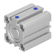 Dünner Aluminium-Luftzylinder 25mm Durchmesser Doppelwirkend Pneumatisch Teil SDA25x25