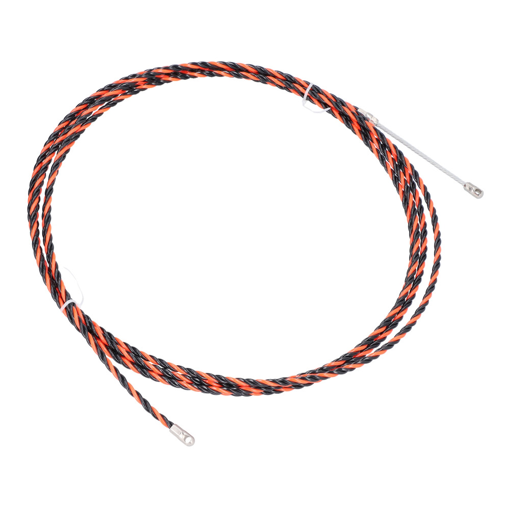5M Double Strand Coated Wire Rope Stainless Steel For Crane Red/Black 3631358618035