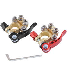 Messing-Autobatterie-Klemmen 2 Stück, 17,5–19,1 mm & 15,9–17,5 mm