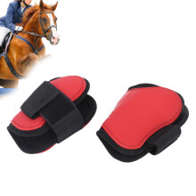 Horse Tendon Boots Red Hind XL PU Shell Horse Riding Fetlock Protectors