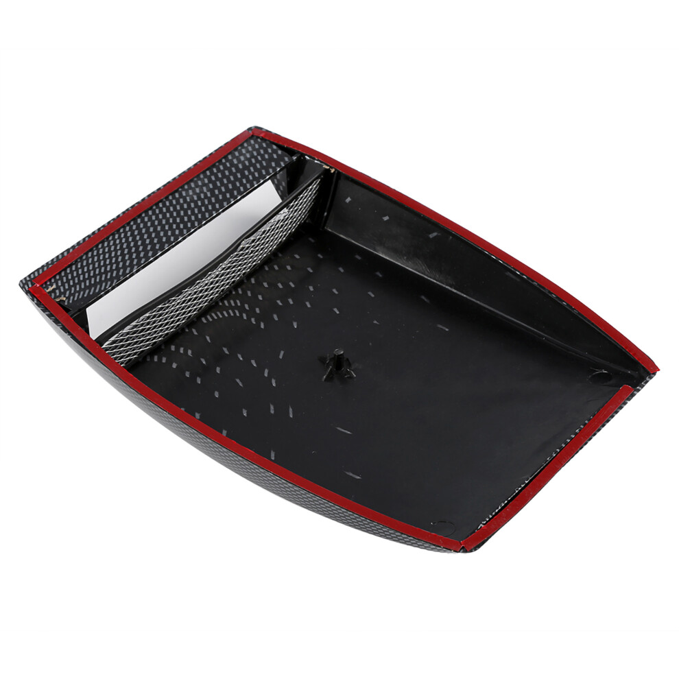 Car Hood 8"X10" Decorative Vent Carbon Fiber Look Air Flow Sticker 8231358618803
