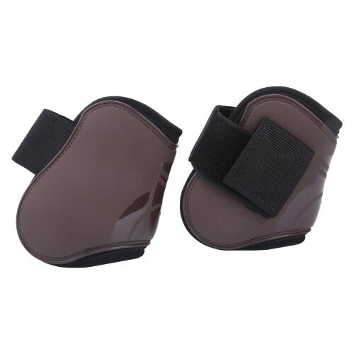 Horse Leg Guard PU Elastic Thickened Obstacle Protector for Joints Brown M 1
