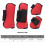 Horse Tendon Boots, Thick PU Shell, Red M, Leg Protector 11