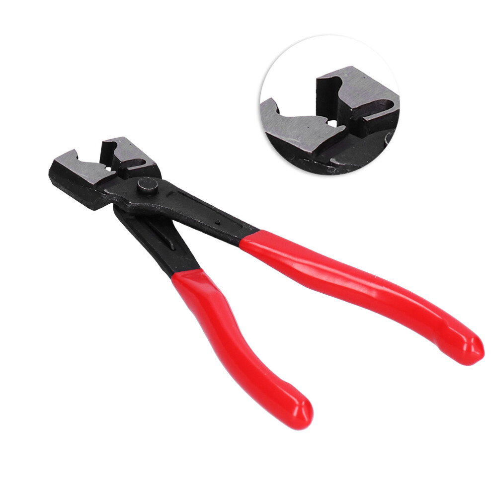 R Type Hose Clamp Pliers Cv Boot Collar Pliers, Carbon Steel, 17.5X11x1.5cm 7891358623408