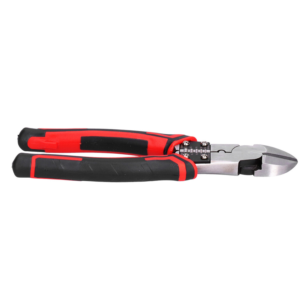 8In Chromium Vanadium Steel Diagonal Cutting Pliers & Crimper 4401358624232