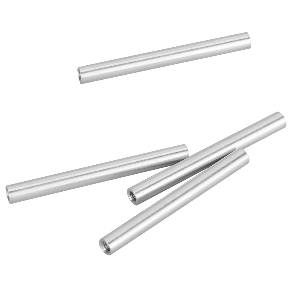 Aluminium Round Standoff 4Pcs M4x0.7mm Female Thread Robot Support Extension 8431358624228
