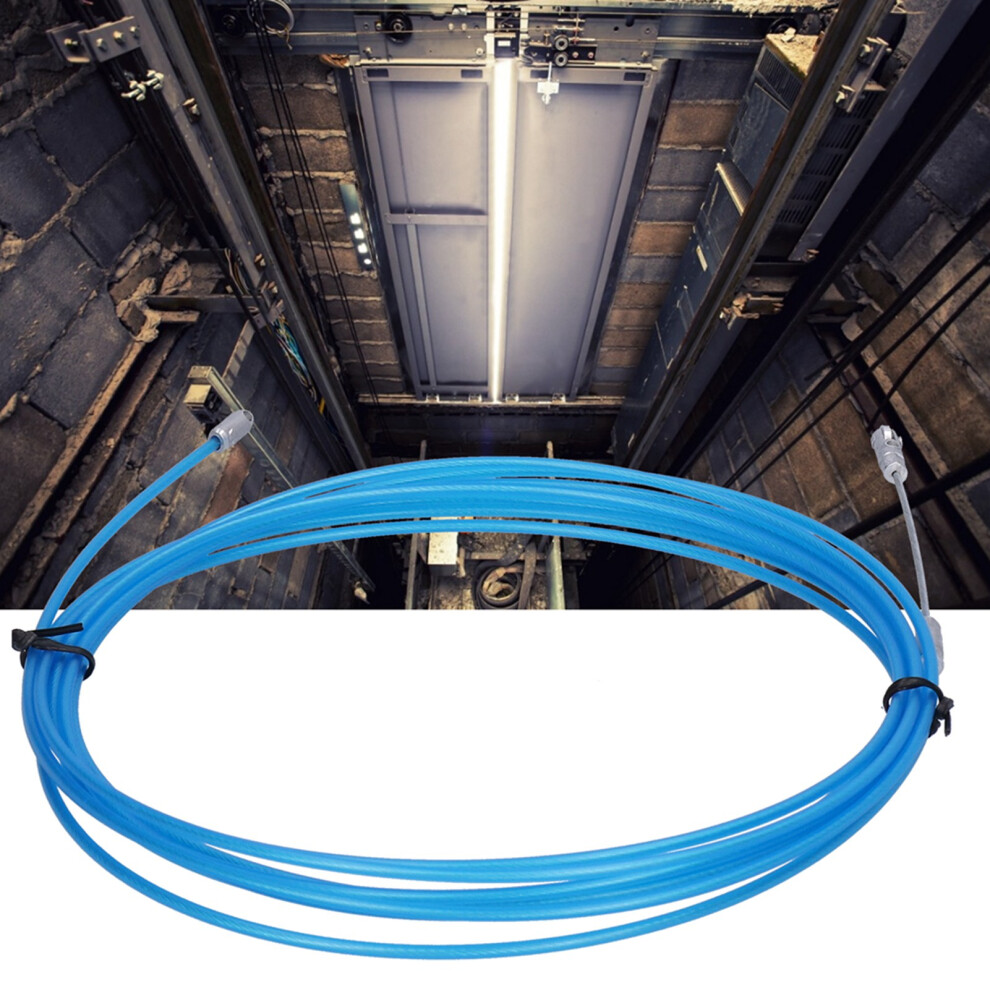Steel Wire Cord 0.4Mm 15M For Elevator & Crane Use Blue 8761358625483