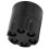 Mini grinder con forma innovativa da 1.8oz nero 9