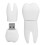 Clé USB 3D en forme de dent USB 2.0 32 Go ABS Cadeau pour PC Blanc 1