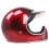 Open Face Motorcycle Helmet Visor with 5-Snap Universal Wind Flip Up Cap 6