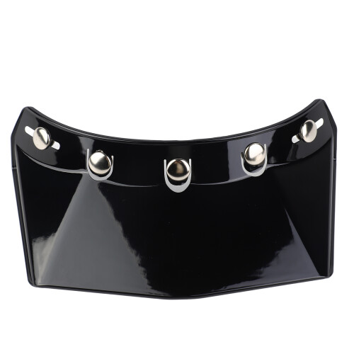 Universal 5-Snap Motorcycle Helmet Visor for Open Face Helmets Wind Shield 1