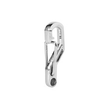 5 Stück/Beutel EDC Mini-Legierungs-Autokarabiner Schlüsselanhänger Clips - Silber