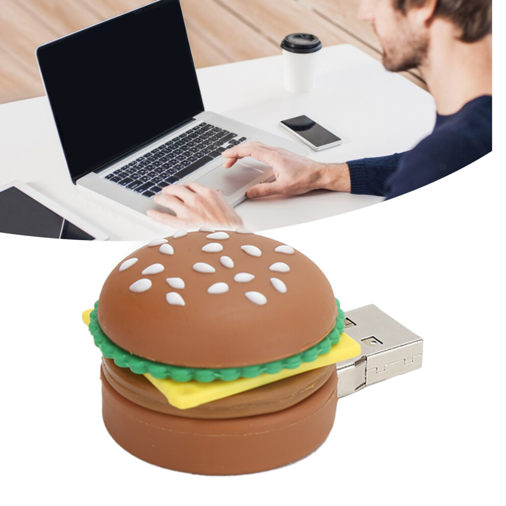 Cute Hamburger Shape Usb 2.0 Flash Drive 32Gb For Windows/Linux/Mac 4991358631649