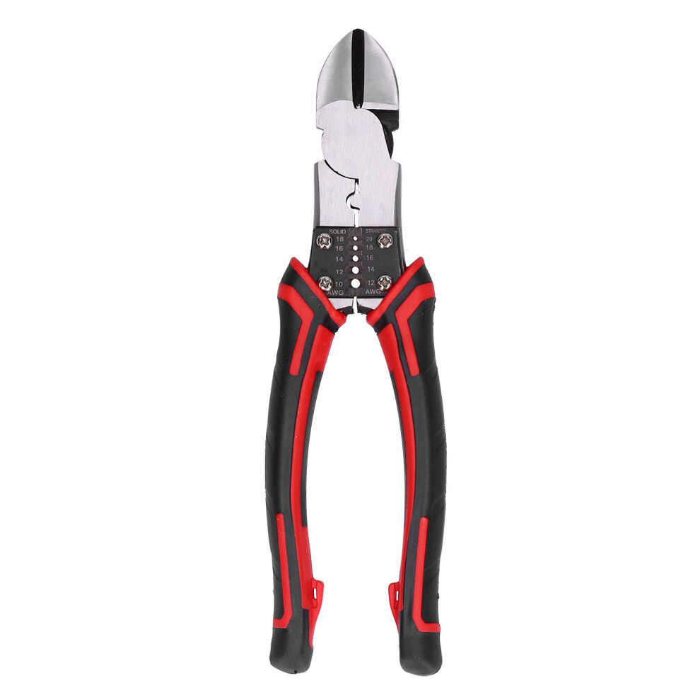 8In Chromium Vanadium Crimping Pliers For Wire Cutting & Terminals 4951358633548