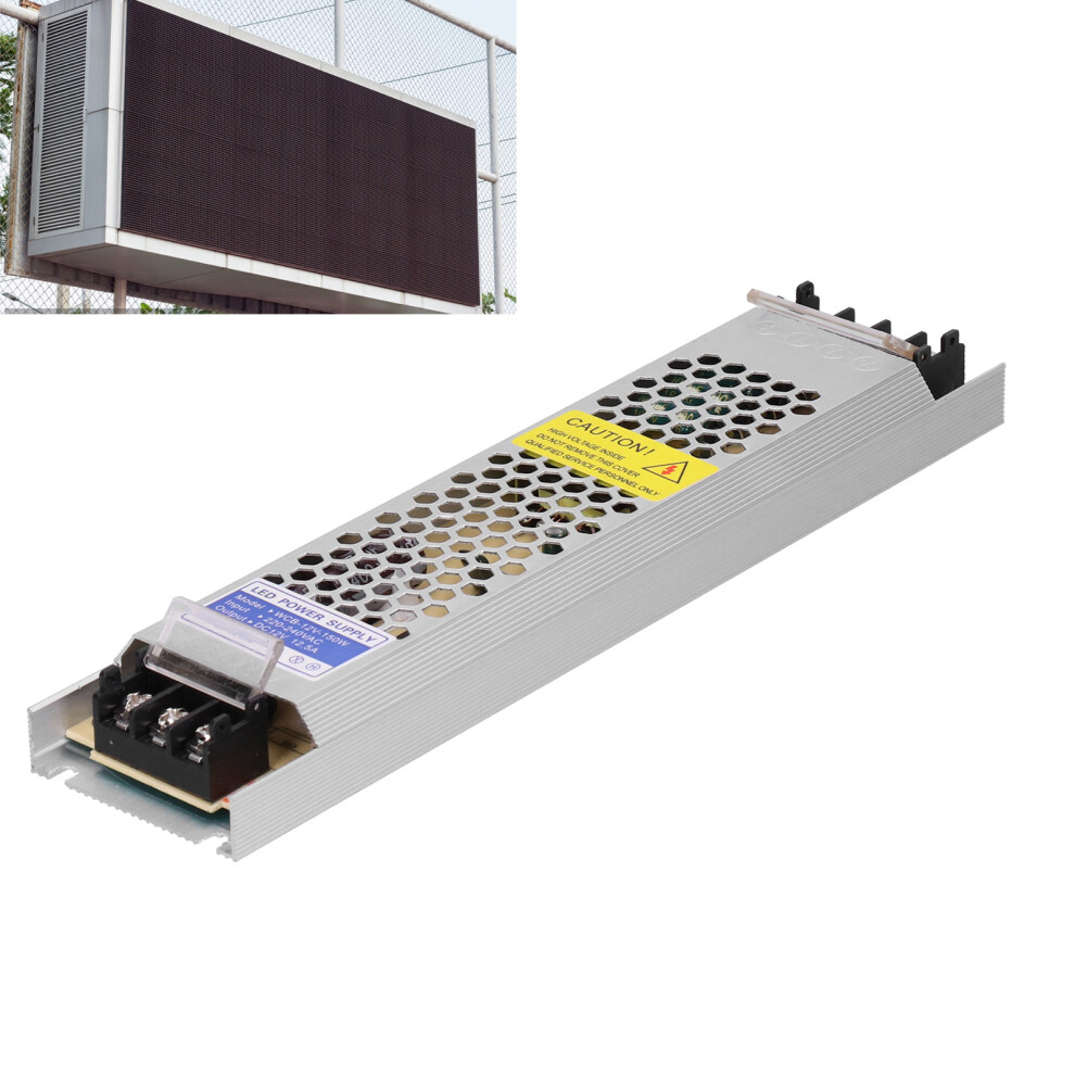 150W Regulated Switching Power Supply For Led Strip Light, Aluminum, 235X55x24mm 3001358634302