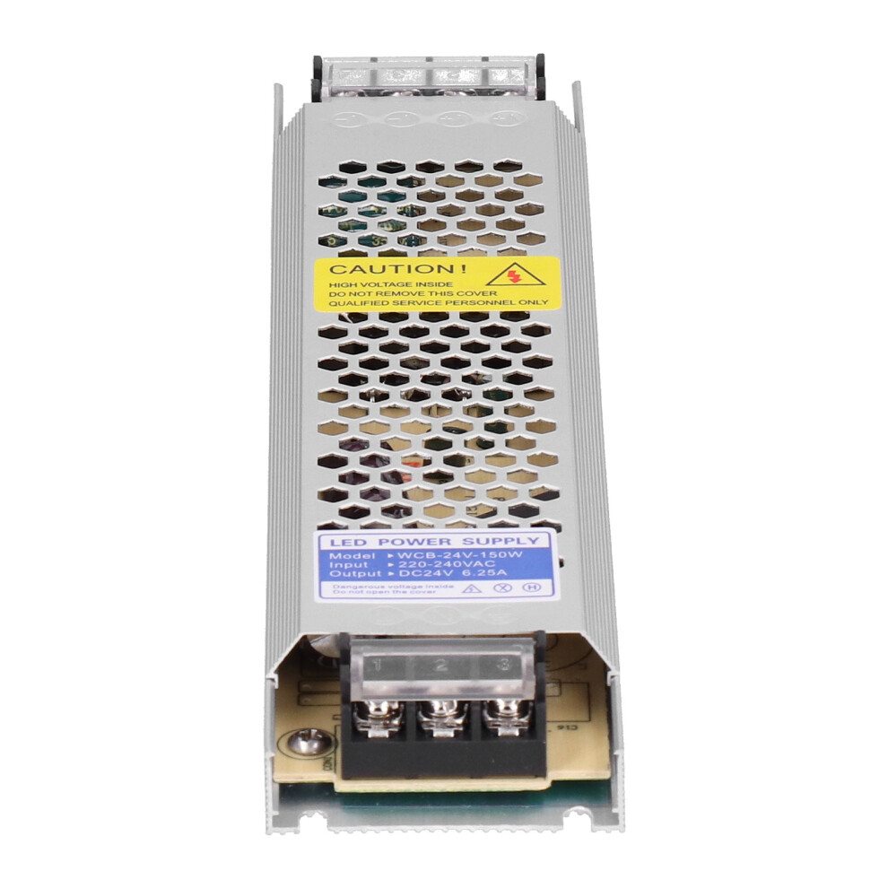 150W Aluminium Led Power Supply, 235X55x24mm, 24V 7681358634470