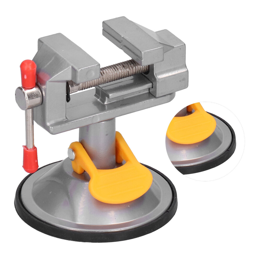 Mini Vise 45# Steel 360 Rotating Clamp For Workbench & Desktop 7891358633995