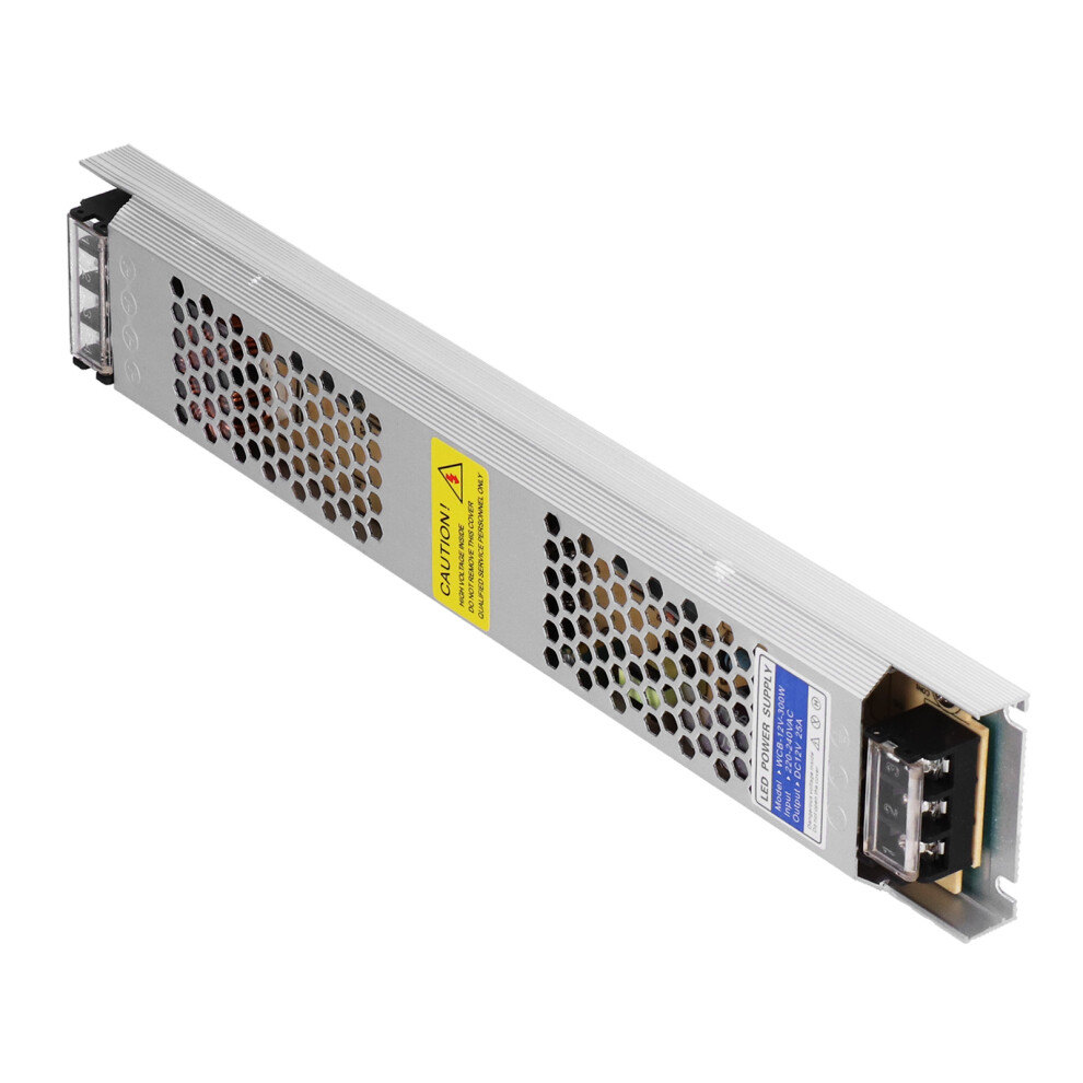 Compact 310X55x24mm 12V 300W Led Power Supply Aluminum Alloy Stable Operation 7901358634547