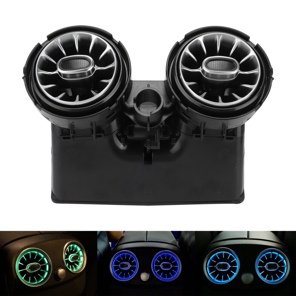 64-Color Rear Led Turbine Air Vent Ambient Kit For C/Glc W205 X253 Light 4671358635037