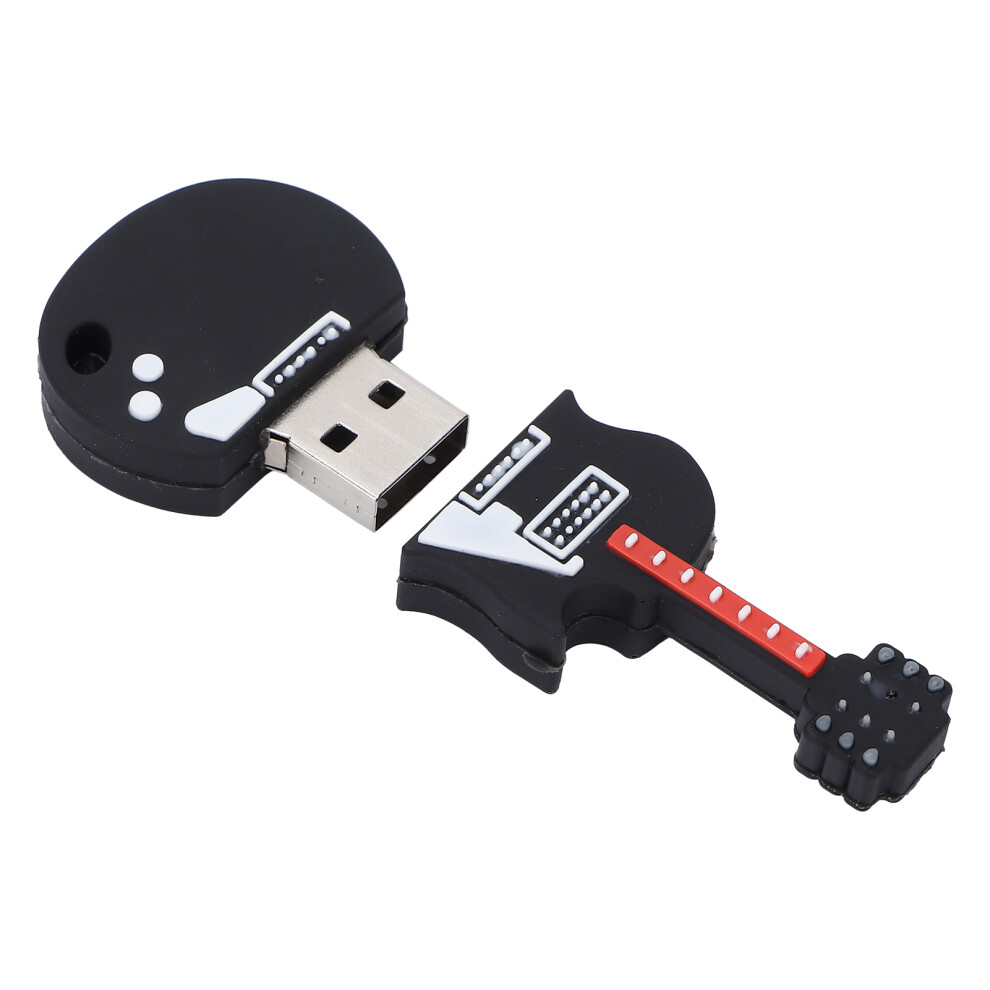 Cute Bass Guitar Usb Flash Drive 16Gb Portable Data Storage Gift 7891358635579