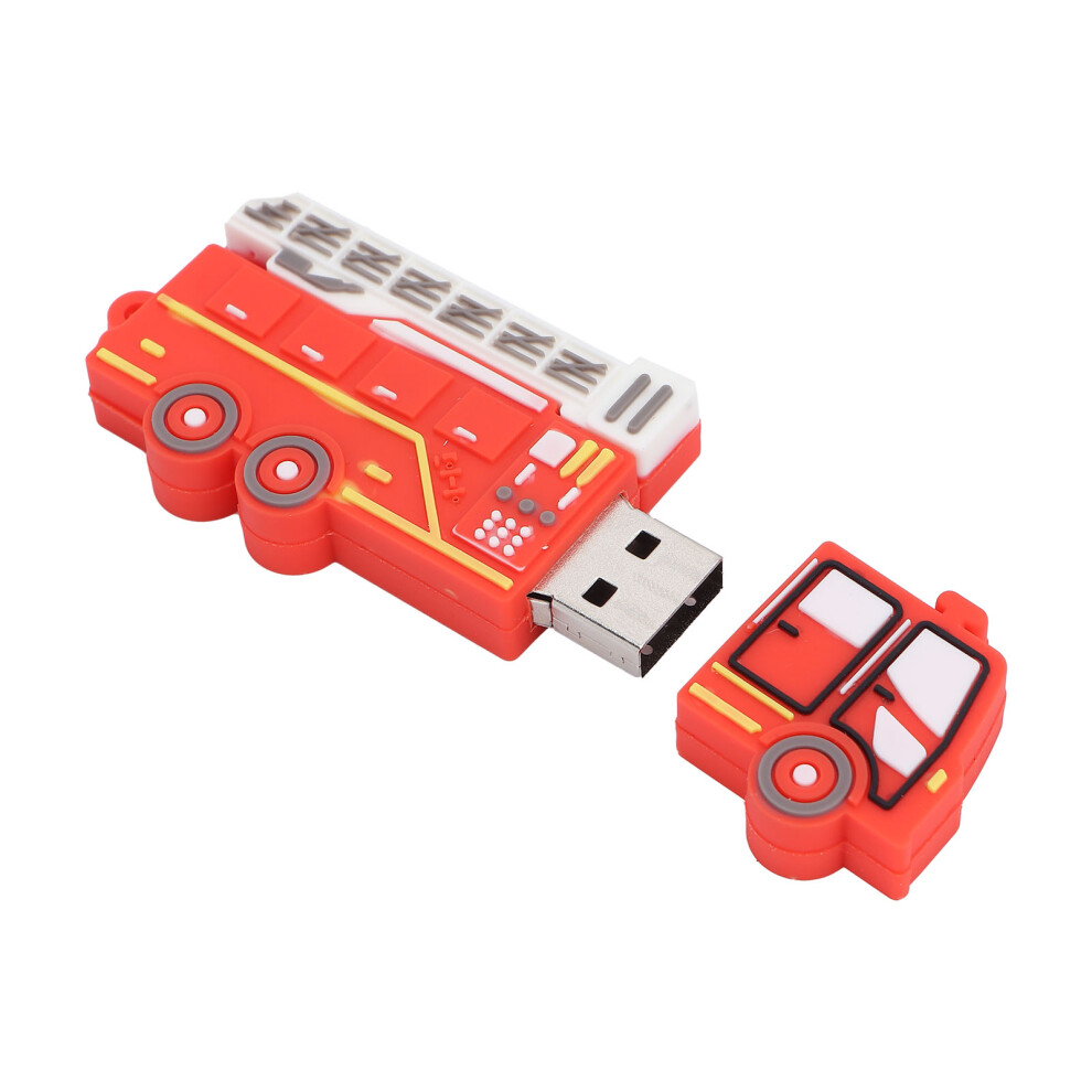 64Gb Cartoon Car Usb Thumb Drive - Novelty Flash Drive For Data Transfer Red 8041358636987