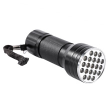 UV 21 LED Taschenlampe Aluminiumkonstruktion Vielseitiges Erkennungstool
