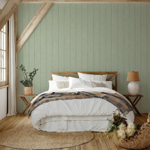 (Default) Belgravia Decor Beaded Wood Sage Wallpaper 5910